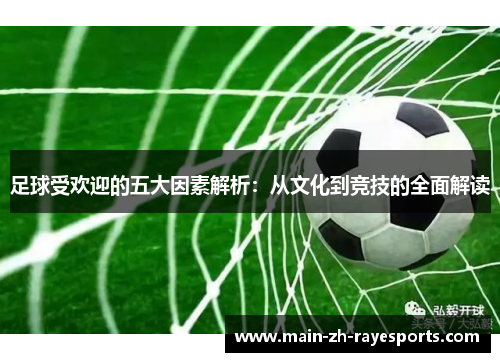 足球受欢迎的五大因素解析：从文化到竞技的全面解读